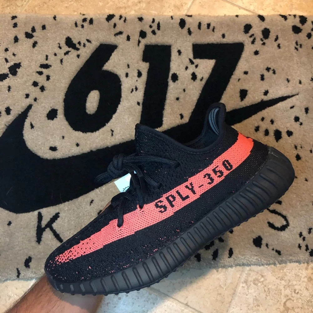 Adidas Yeezy 350 V2 Core Red Boost - slide foam rnr yzy - Picture 1 of 1